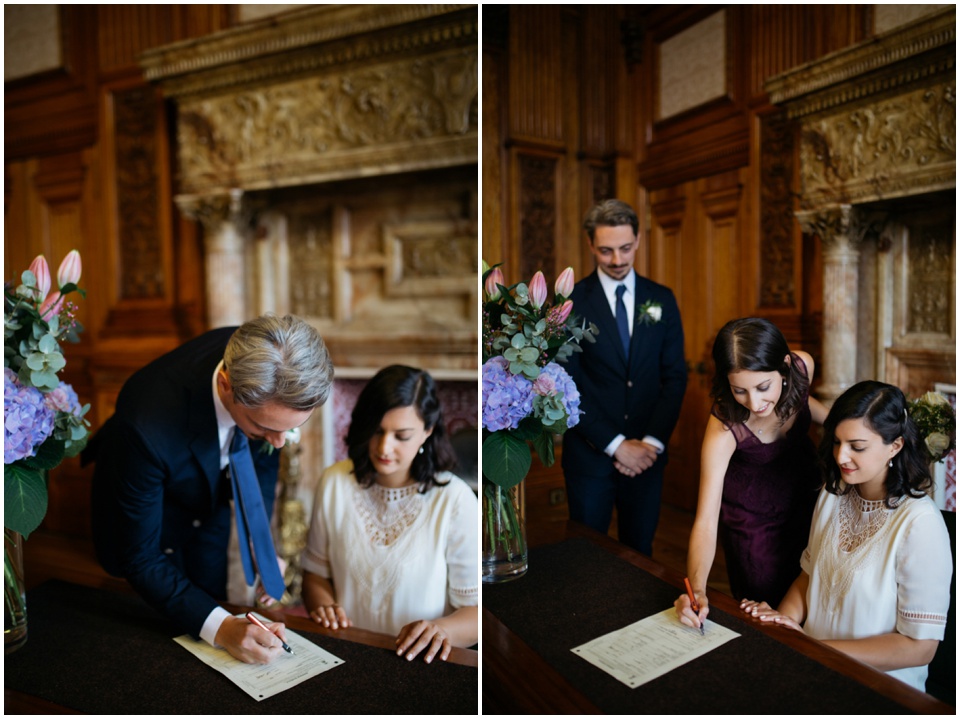 natural relaxed wedding photography cottiers city chambers glasgow