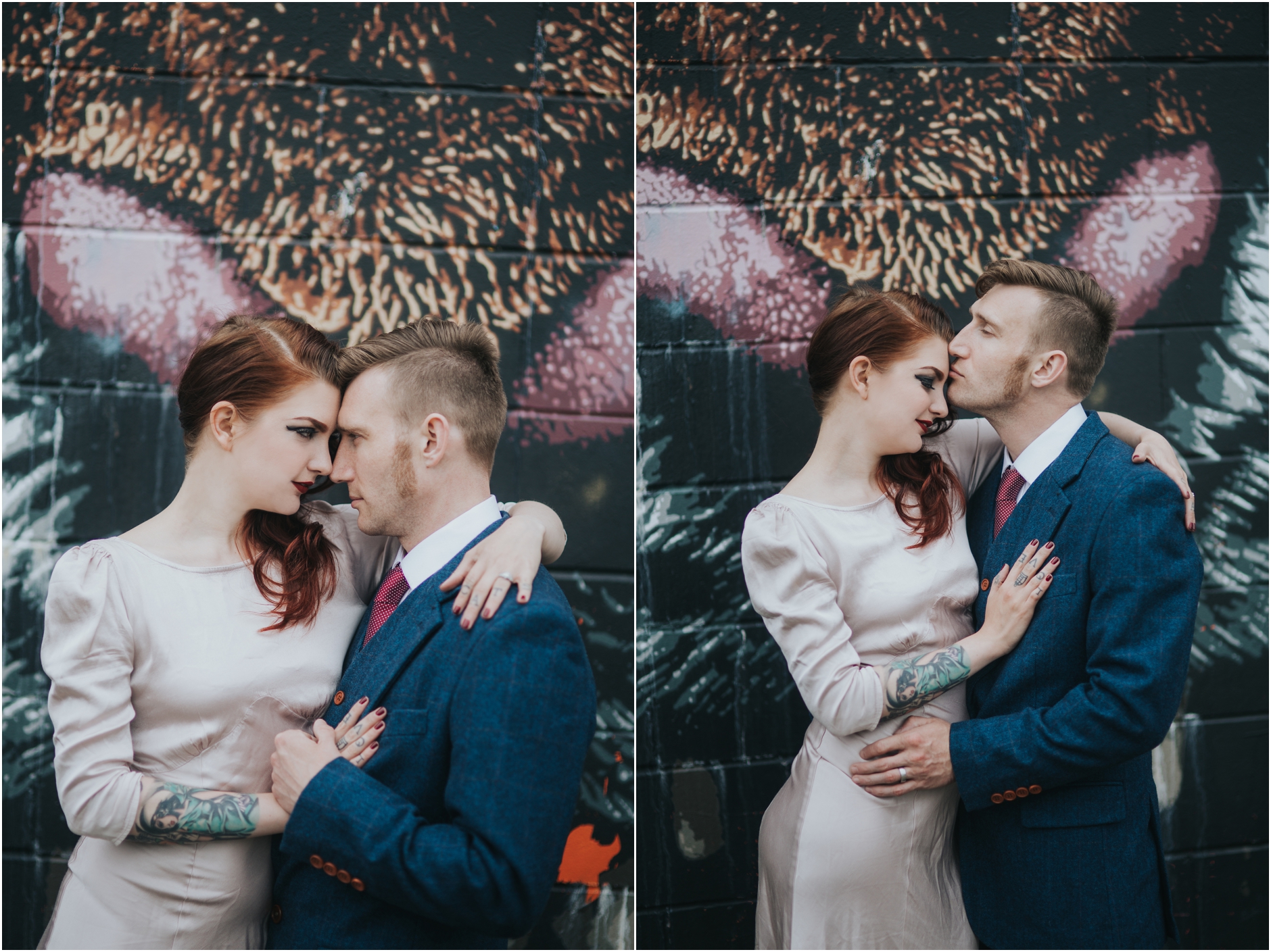 creative alternative glasgow natural wedding photographer couples photoshoot engagement pre wedding 
