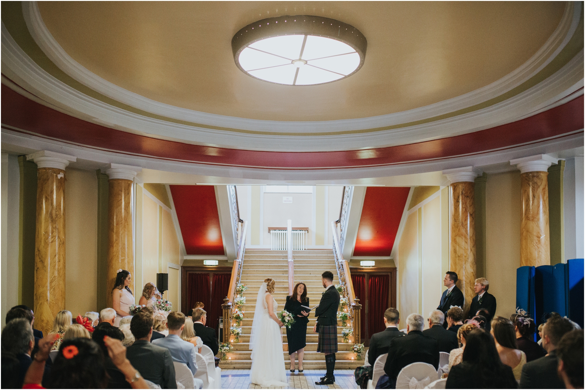 humanist wedding ceremony thomas morton hall leith theatre