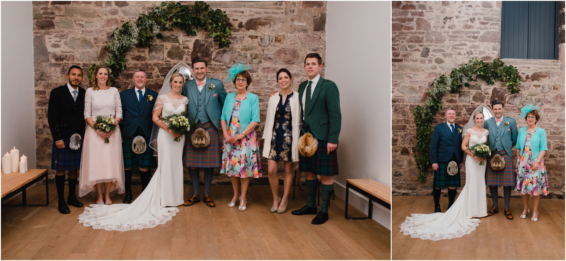 unique barn wedding scotland