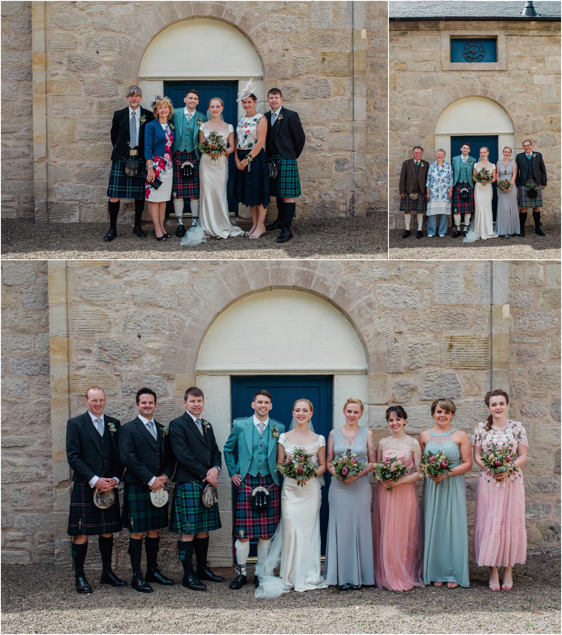 ayrshire wedding at boswell coach house