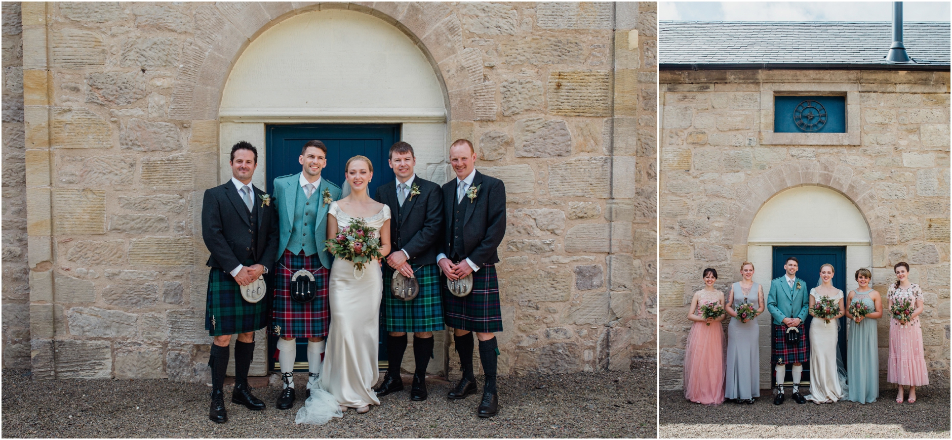 ayrshire wedding at boswell coach house