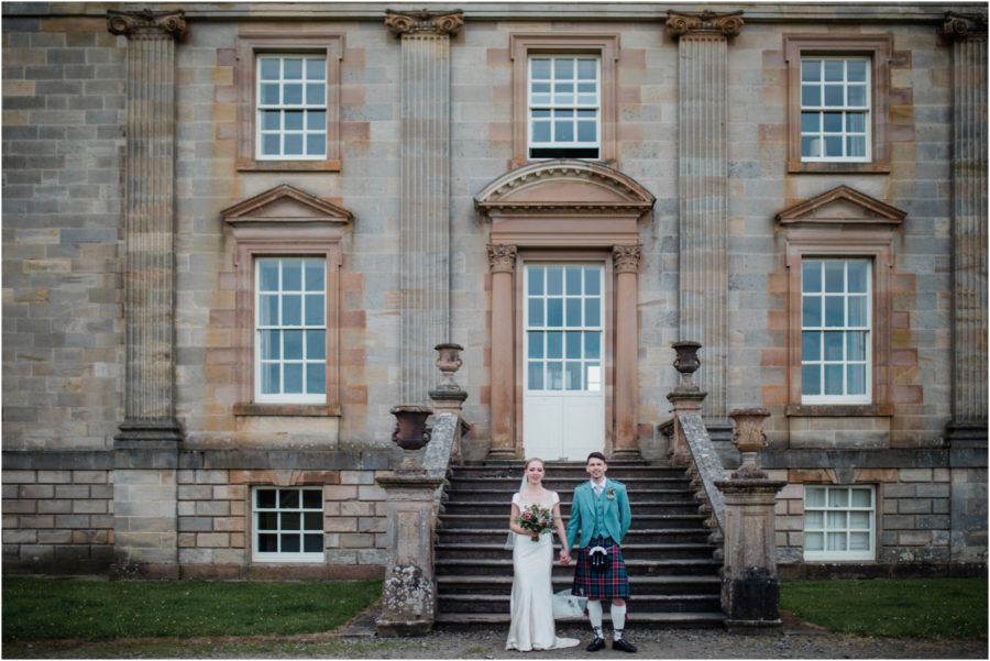 Vintage safari wedding Boswell Coach House, Auchinleck Estate Iona