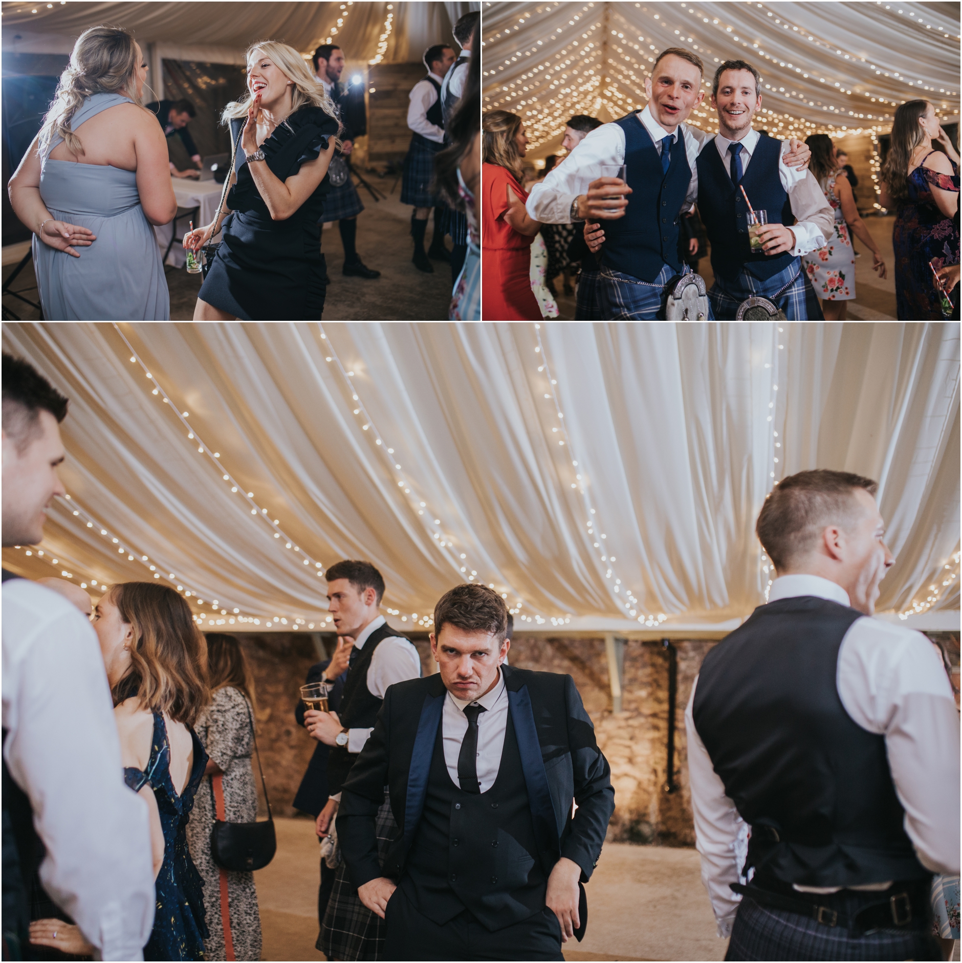 cow shed crail wedding photographer