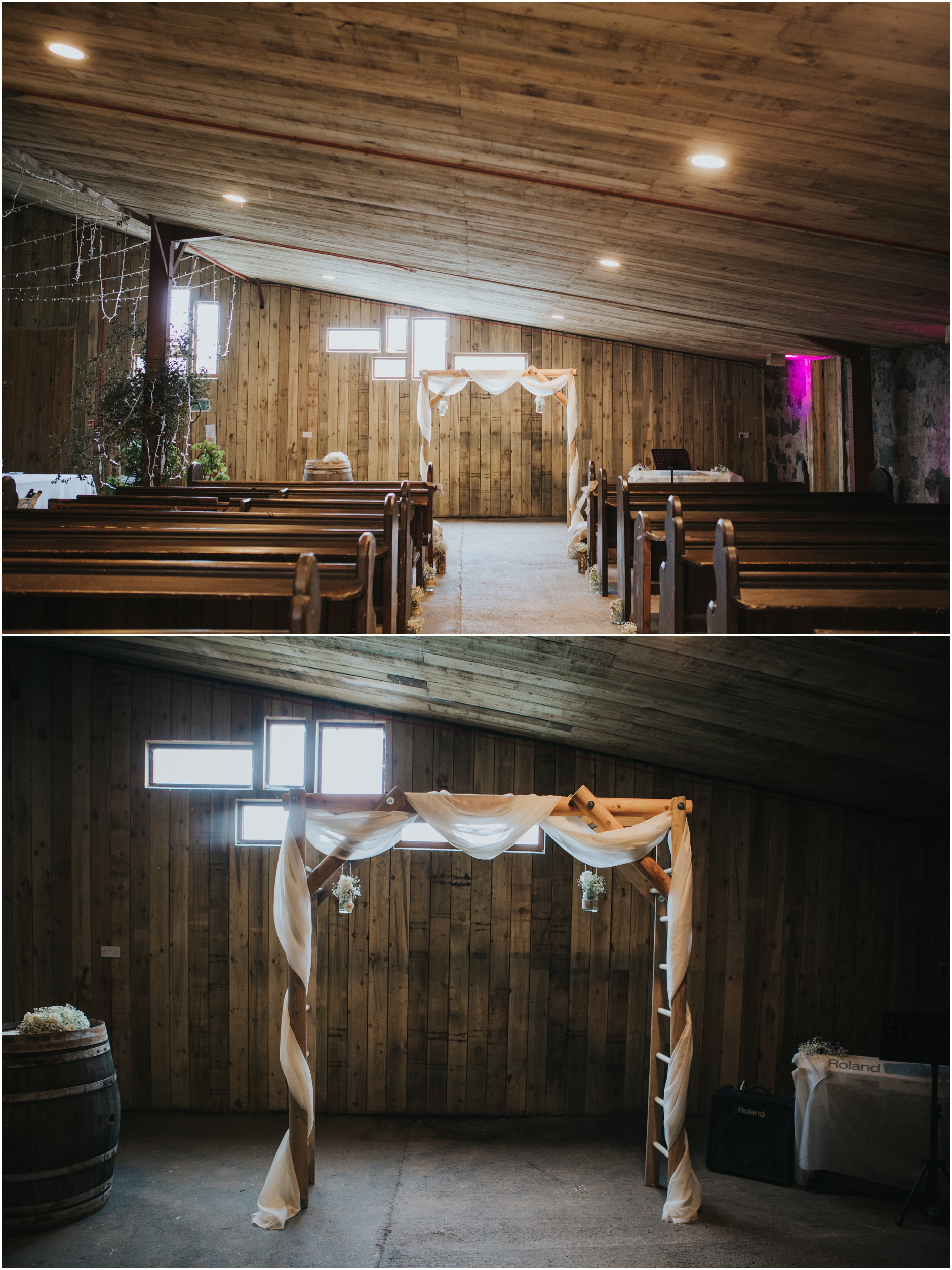 rustic barn wedding at comrie croft